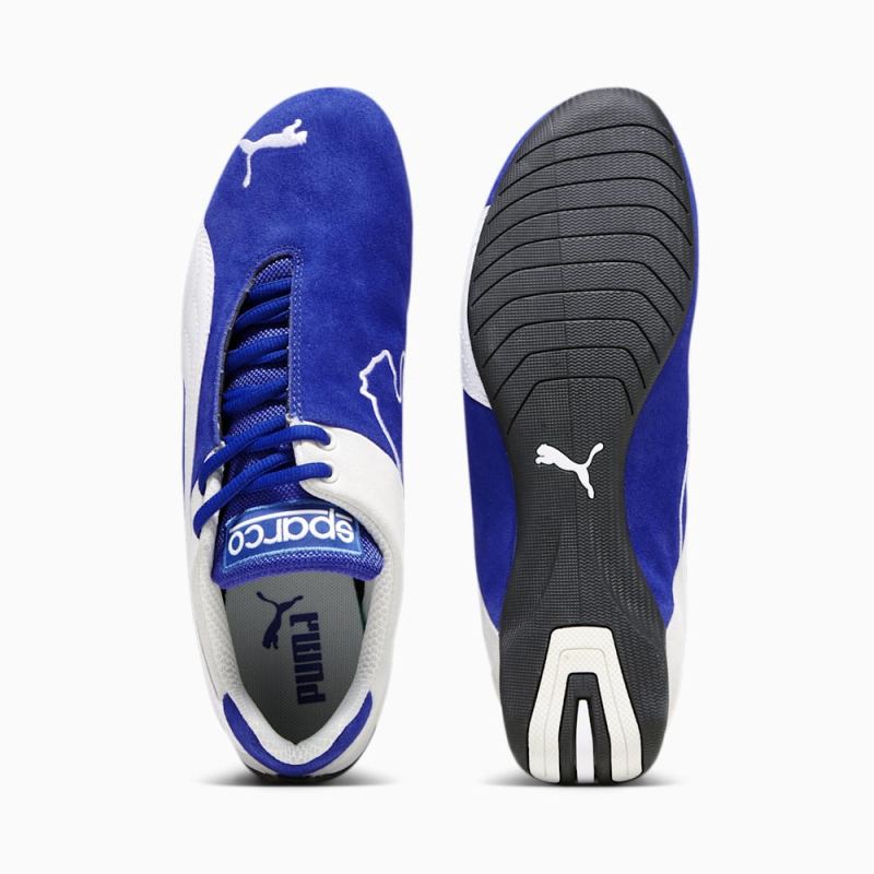 Puma | Men's x SPARCO Future Cat OG Driving Shoes - Reflex Blue C-White-Sedate Gray