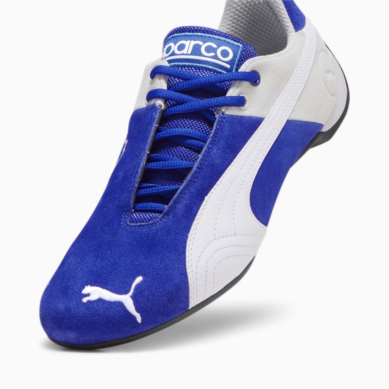 Puma | Men's x SPARCO Future Cat OG Driving Shoes - Reflex Blue C-White-Sedate Gray