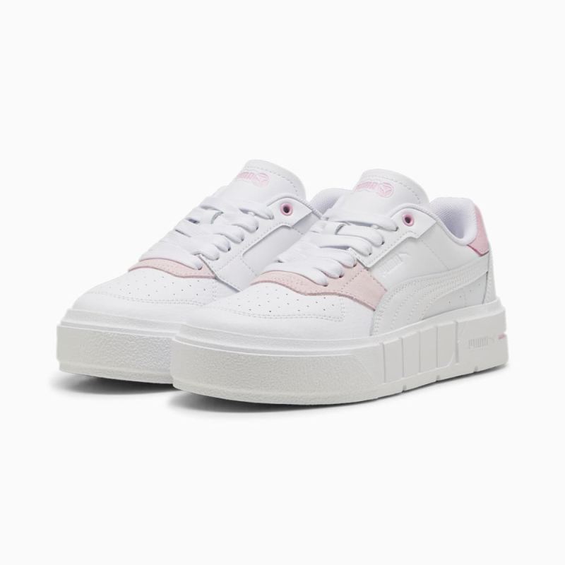 Puma | Girls Cali Court Match Big Kids Sneakers - White-Pink Lilac