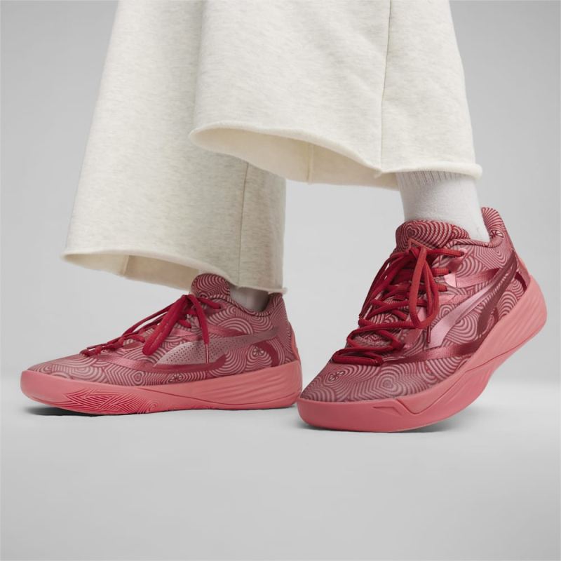 Puma | Women's STEWIE x MI AMOR Stewie 2 Basketball Shoes - Passionfruit-Club Red