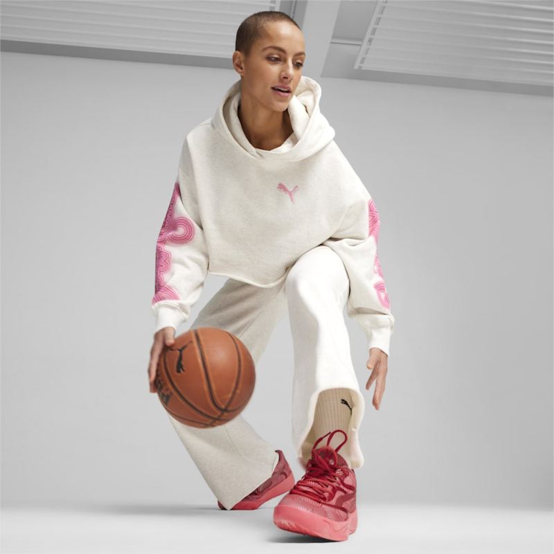 Puma | Women's STEWIE x MI AMOR Stewie 2 Basketball Shoes - Passionfruit-Club Red