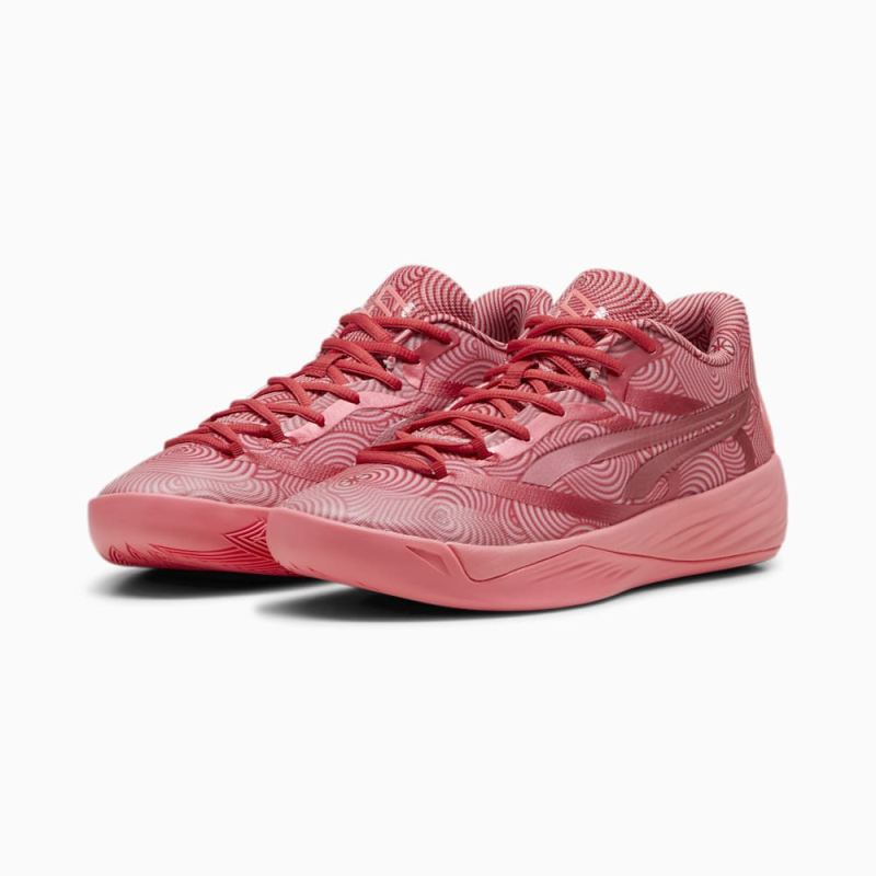 Puma | Women's STEWIE x MI AMOR Stewie 2 Basketball Shoes - Passionfruit-Club Red