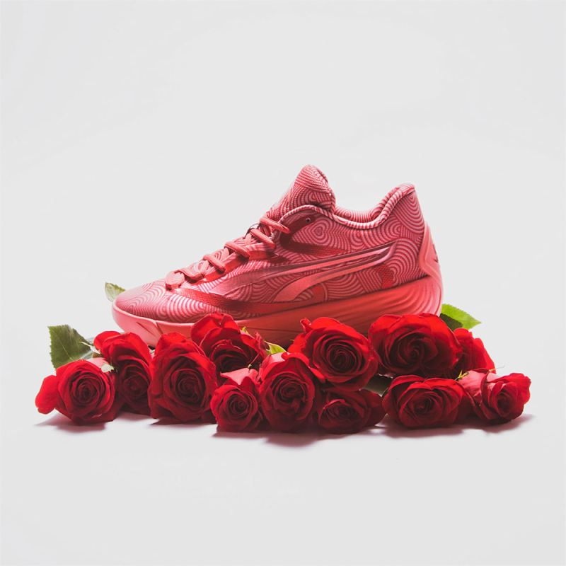 Puma | Women's STEWIE x MI AMOR Stewie 2 Basketball Shoes - Passionfruit-Club Red