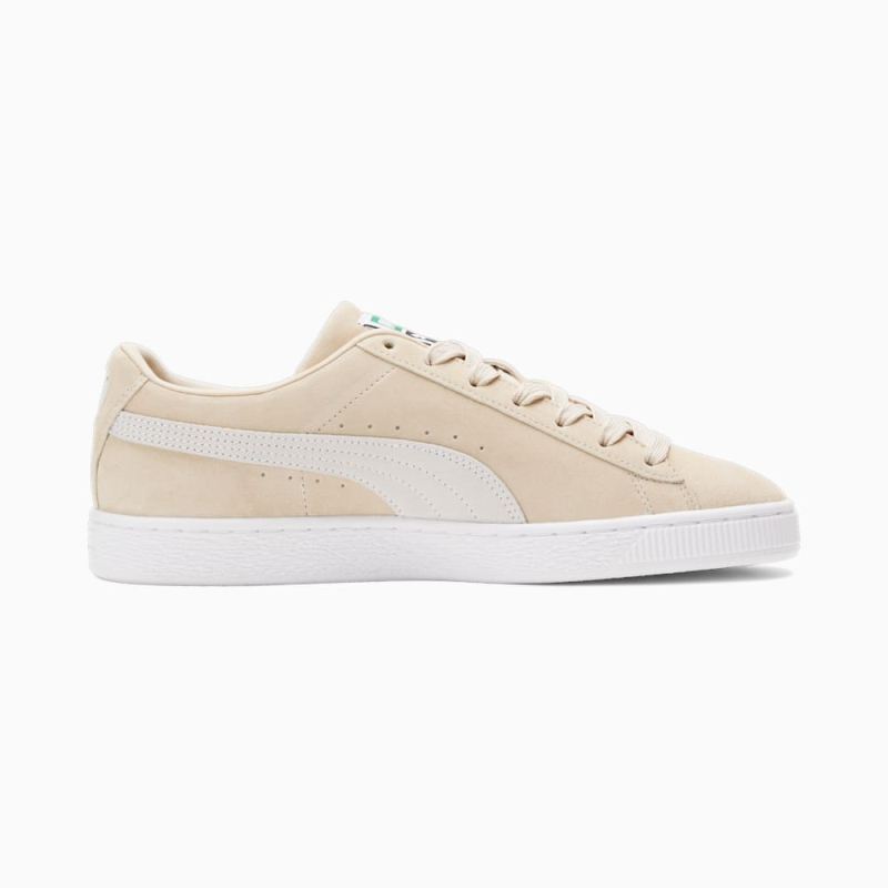 Puma | Women's Suede Classic XXI Sneakers - Granola-White-Team Gold