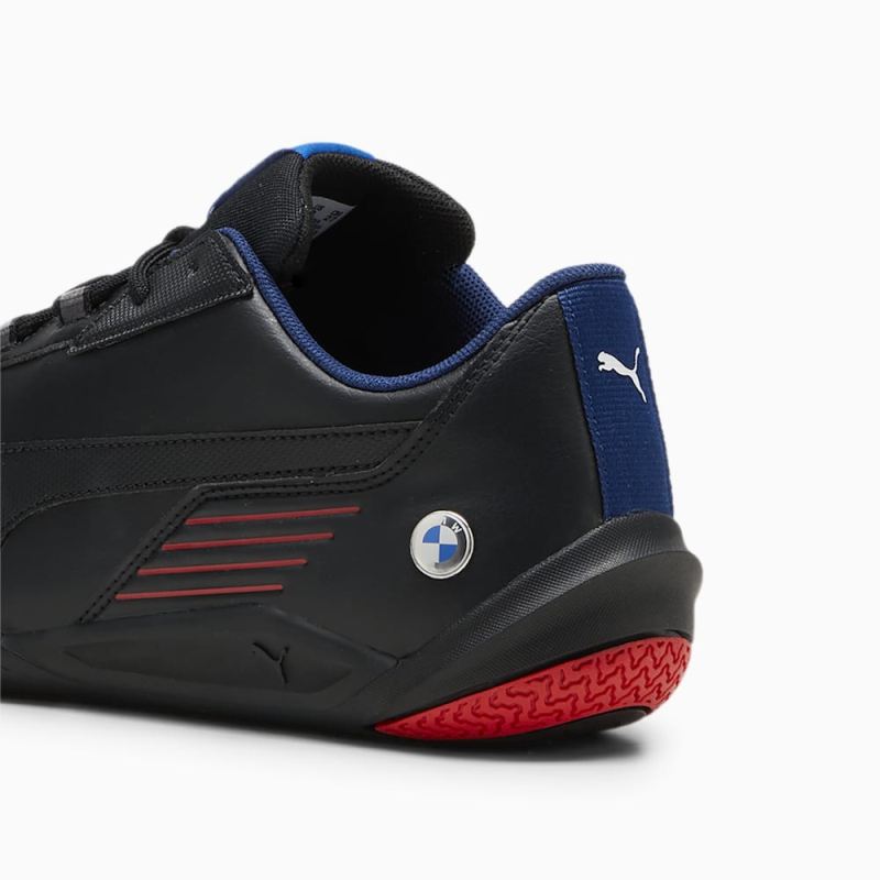 Puma | Men's BMW M Motorsport R-Cat Machina Motorsport Shoes - Black-Pop Red