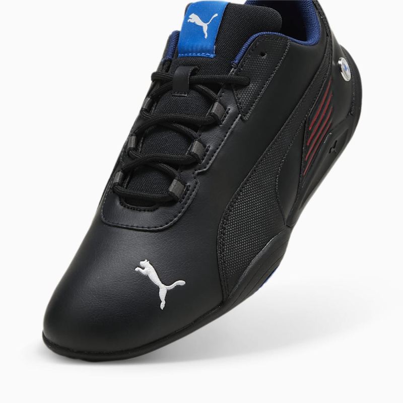 Puma | Men's BMW M Motorsport R-Cat Machina Motorsport Shoes - Black-Pop Red