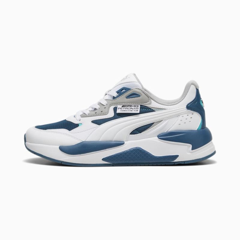 Puma | Men's Mercedes F1 X-Ray Speed Unisex Sneakers - White-Ocean Tropic