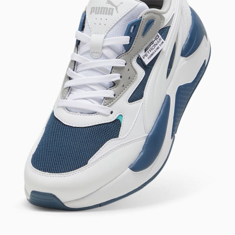 Puma | Men's Mercedes F1 X-Ray Speed Unisex Sneakers - White-Ocean Tropic