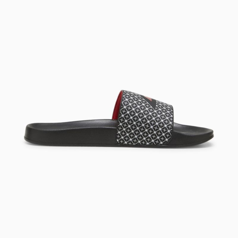 Puma | Men's x F1 Leadcat 2.0 Slides - Black-Pop Red