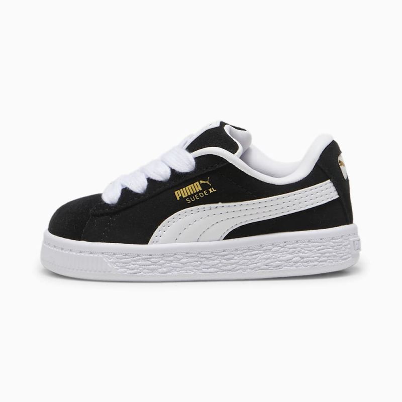 Puma | Boys Suede XL Toddlers Sneakers - Black-White