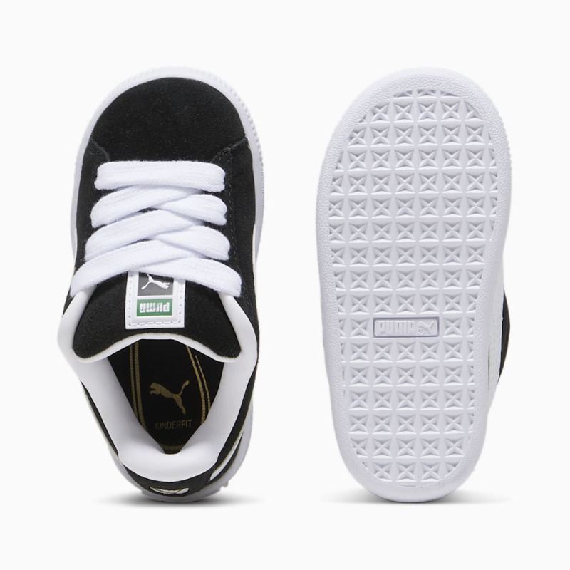 Puma | Boys Suede XL Toddlers Sneakers - Black-White