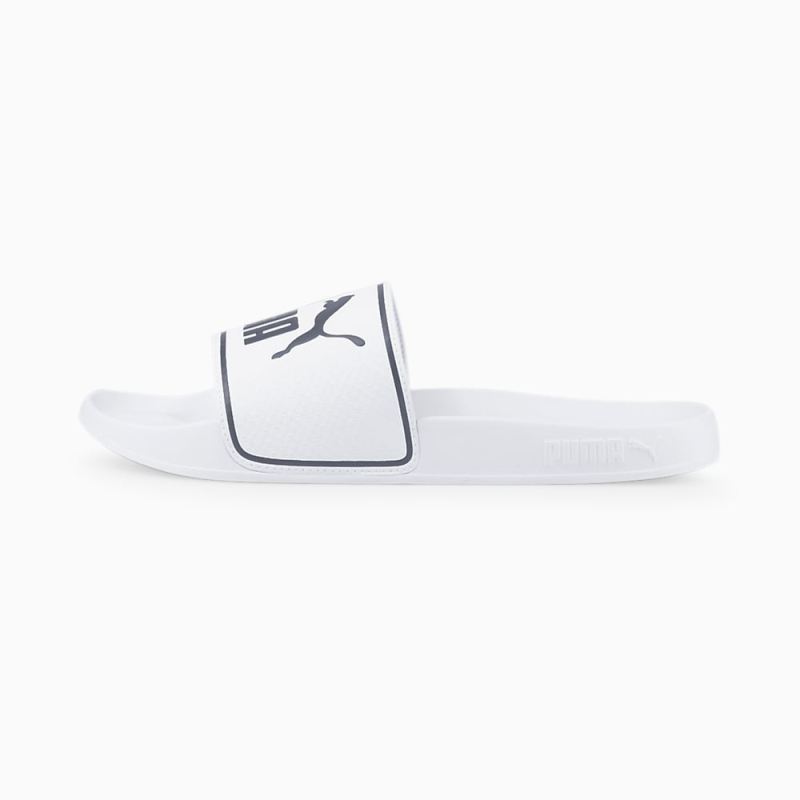 Puma | Men's Leadcat 2.0 Slides - White-Black