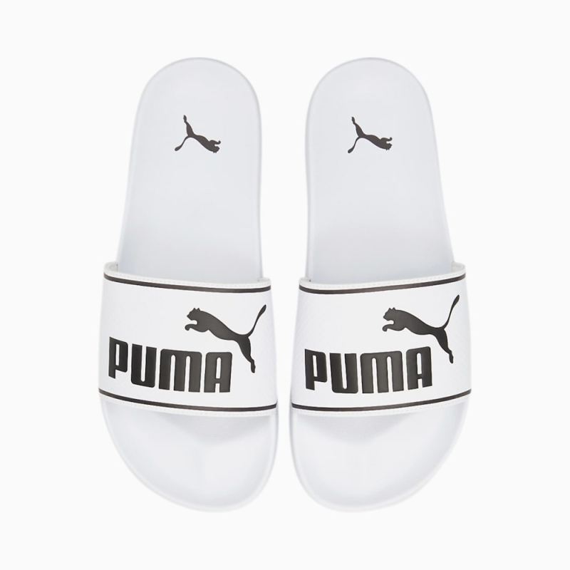 Puma | Men's Leadcat 2.0 Slides - White-Black