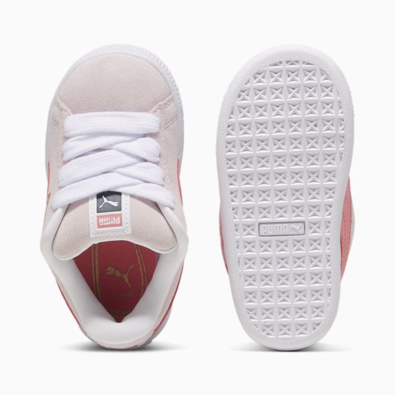 Puma | Girls Suede XL Toddlers Sneakers - Whisp Of Pink-Passionfruit