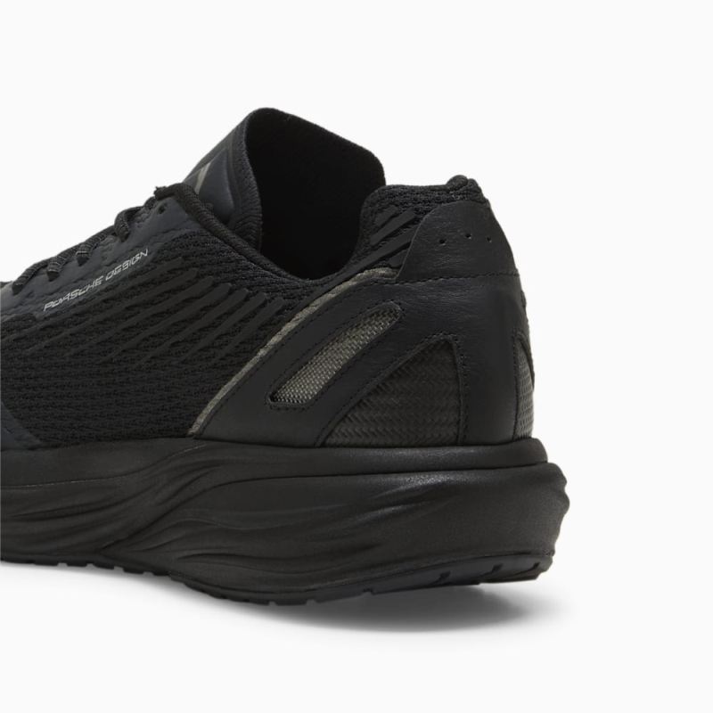 Puma | Men's Porsche Design NITRO Runner III Sneakers - Jet Black-Jet Black