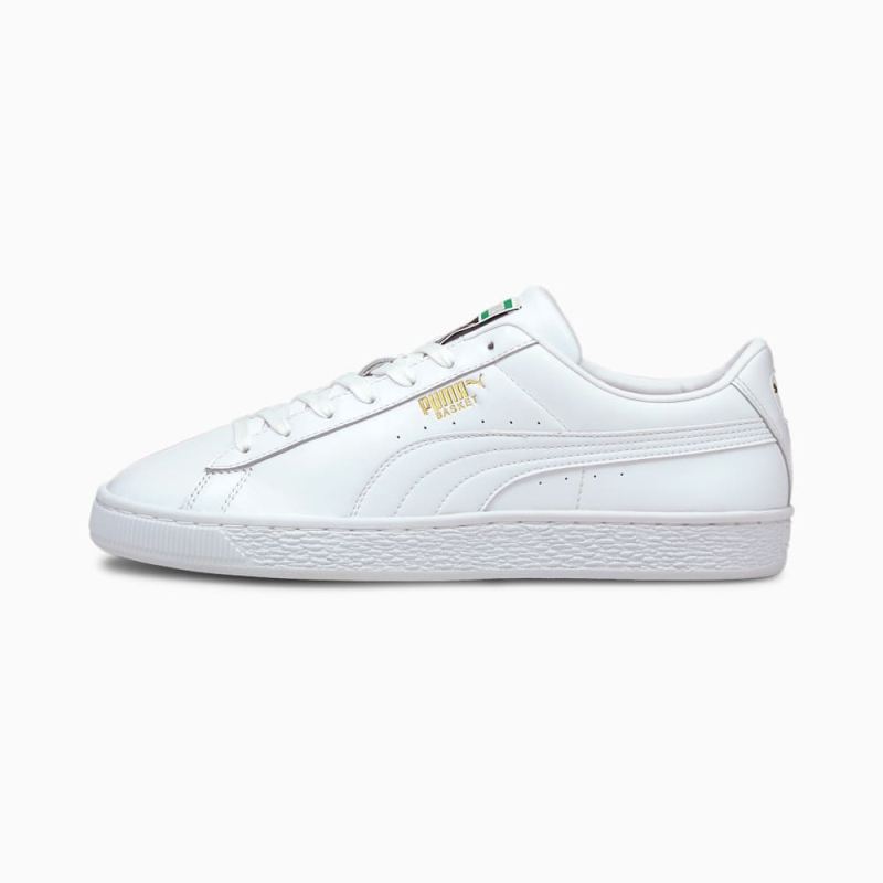 Puma | Men's Basket Classic XXI Sneakers - White-White