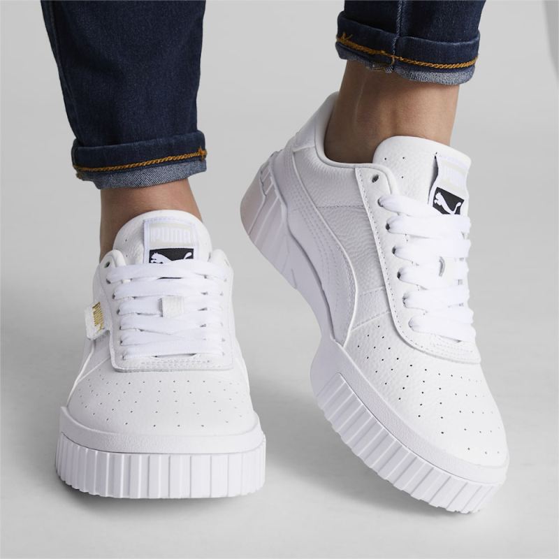 Puma | Women's Cali Sneakers - White-White