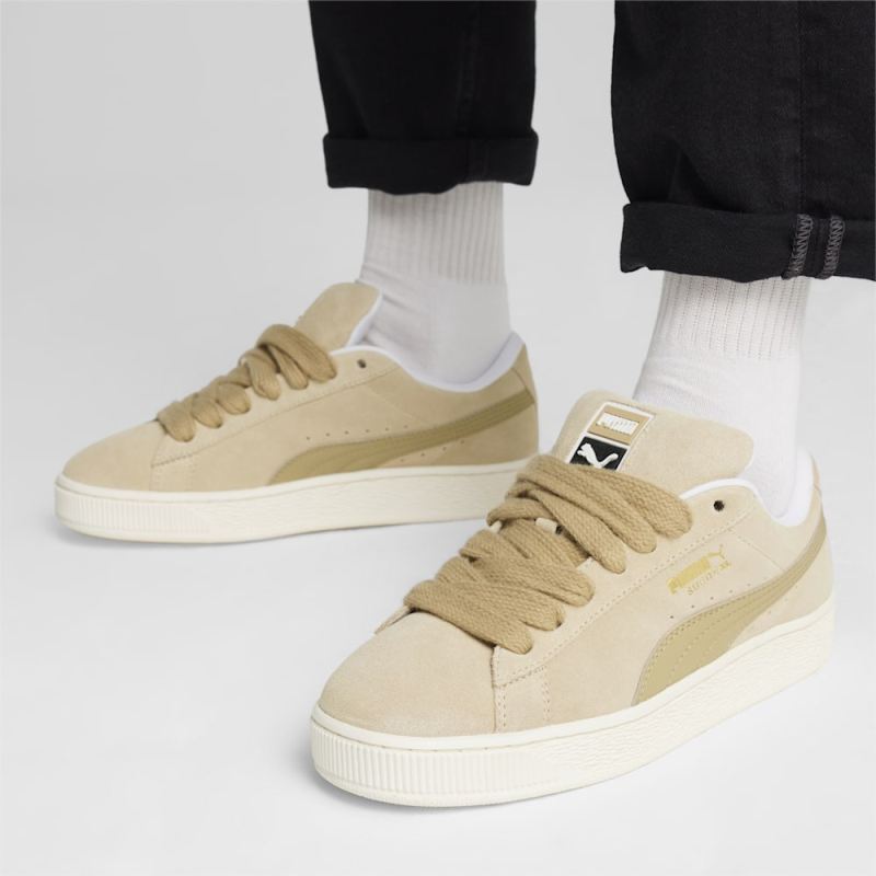 Puma | Men's Suede XL Sneakers - Putty-Warm White