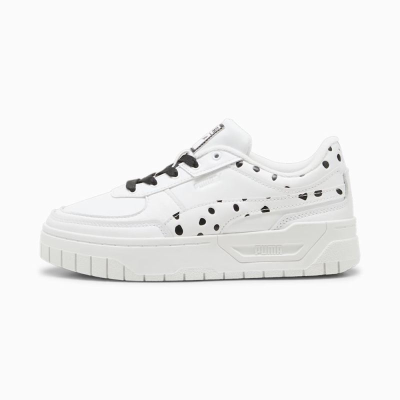 Puma | Women's Cali Dream Dalmatian Sneakers - White-Black