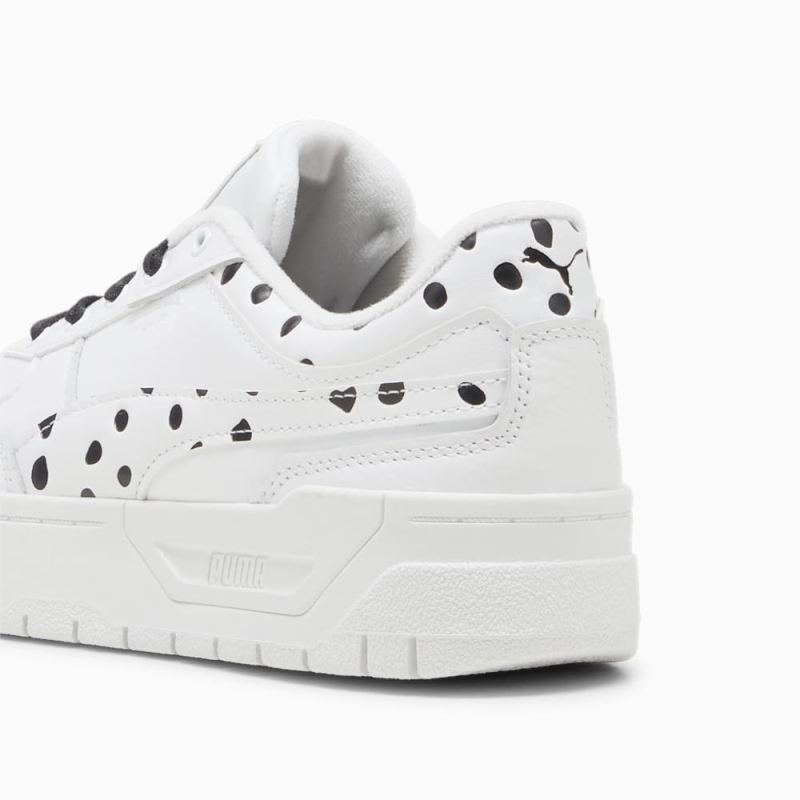 Puma | Women's Cali Dream Dalmatian Sneakers - White-Black