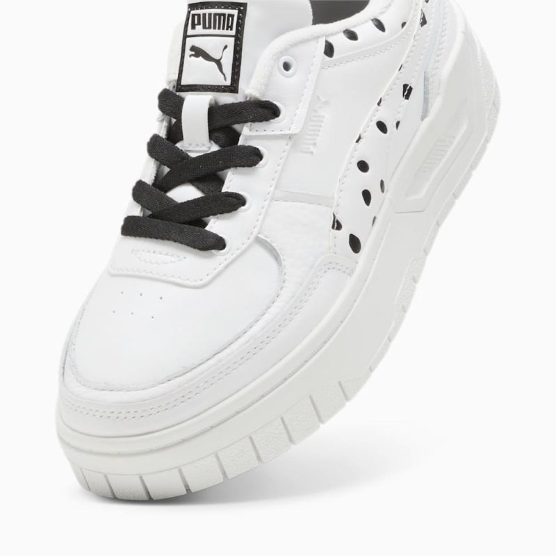 Puma | Women's Cali Dream Dalmatian Sneakers - White-Black