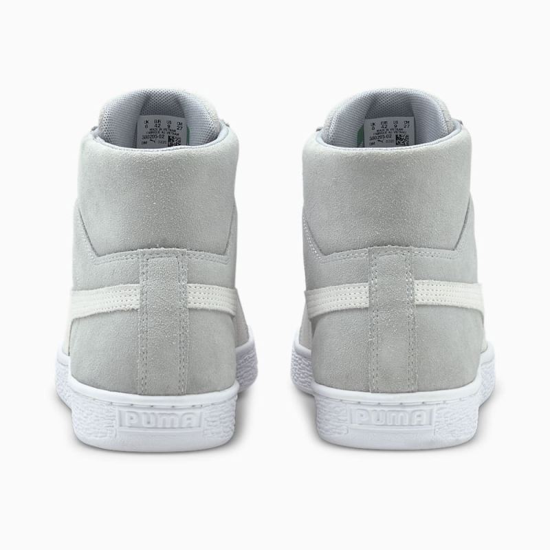 Puma | Men's Suede Mid XXI Sneakers - Quarry-White