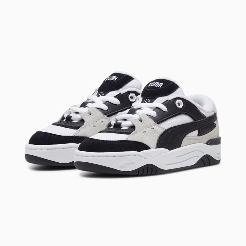 Puma | Girls Puma | Girls-180 Big Kids Sneakers - White-Black