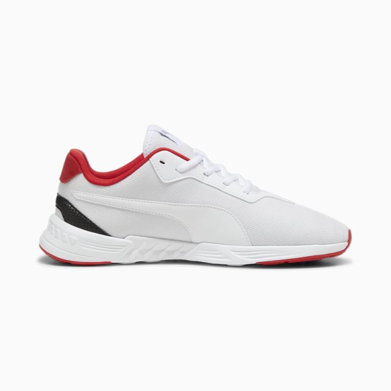 Puma | Men's Scuderia Ferrari Tiburion Motorsport Sneakers - White-Rosso Corsa-Black