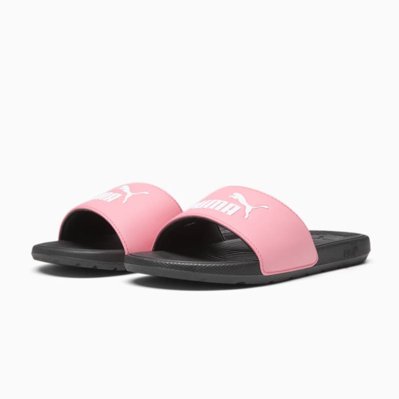 Puma | Women's Cool Cat 2.0 Slides - Passionfruit-White-Black