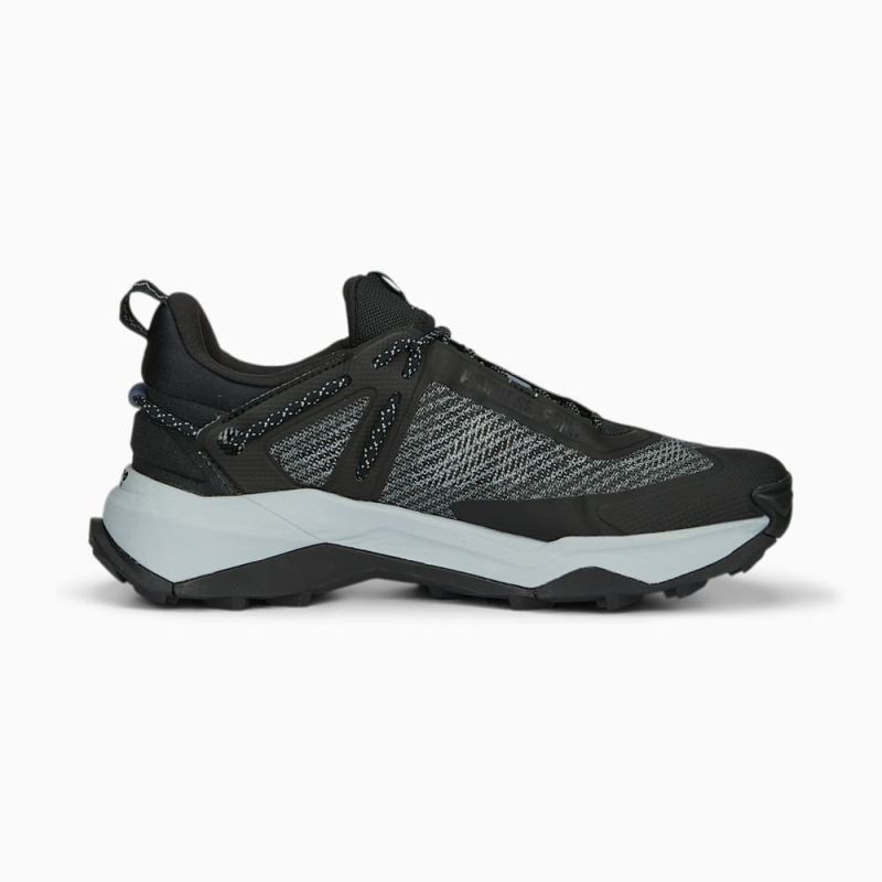 Puma | Women's SEASONS Explore NITRO Hiking Shoes - Black-Platinum Gray