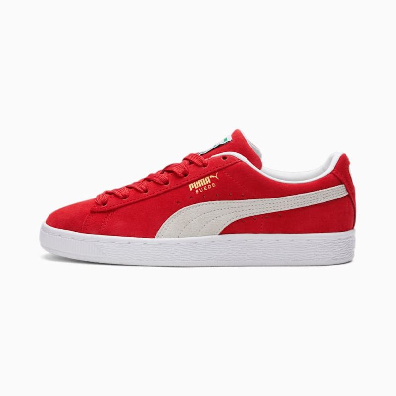 Puma | Women's Suede Classic XXI Sneakers - High Risk Red-White