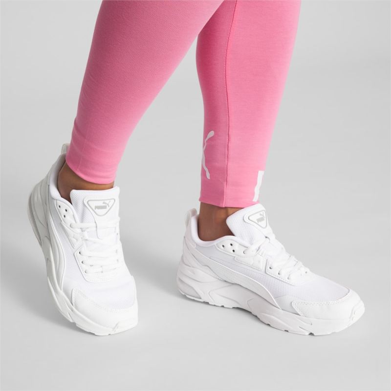 Puma | Women's Vis2K Sneaker - White-White