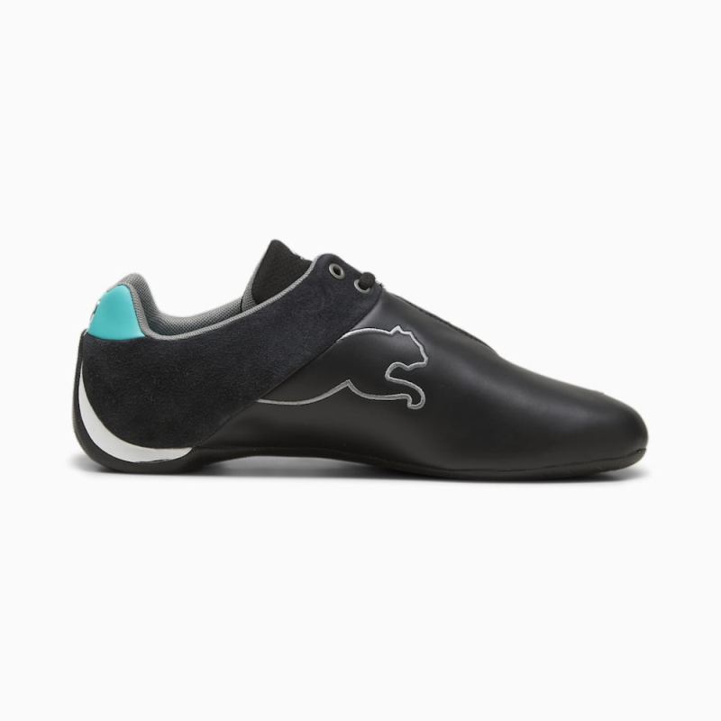 Puma | Men's Mercedes AMG-Petronas F1 Future Cat Unisex Shoes - Black-Sheen Green