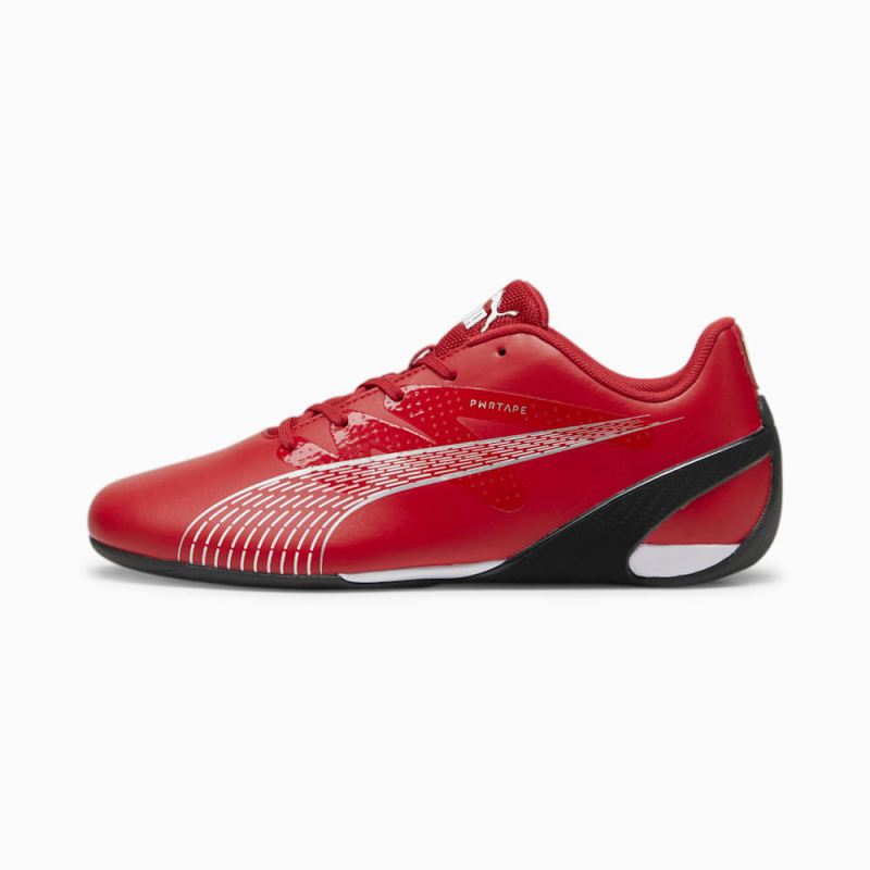 Puma | Men's Scuderia Ferrari Carbon Cat Driving Shoes - Rosso Corsa-White