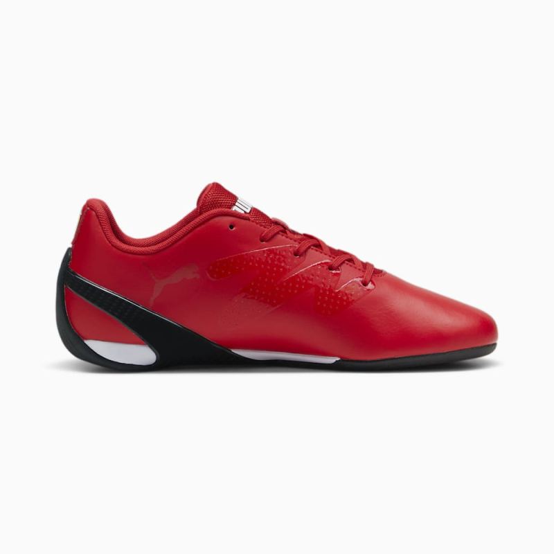 Puma | Men's Scuderia Ferrari Carbon Cat Driving Shoes - Rosso Corsa-White