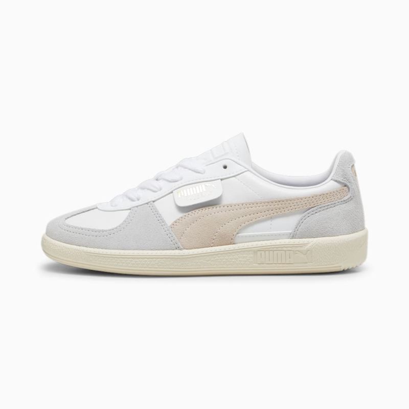 Puma | Women's Palermo Leather Sneakers - White-Rosebay-Sugared Almond