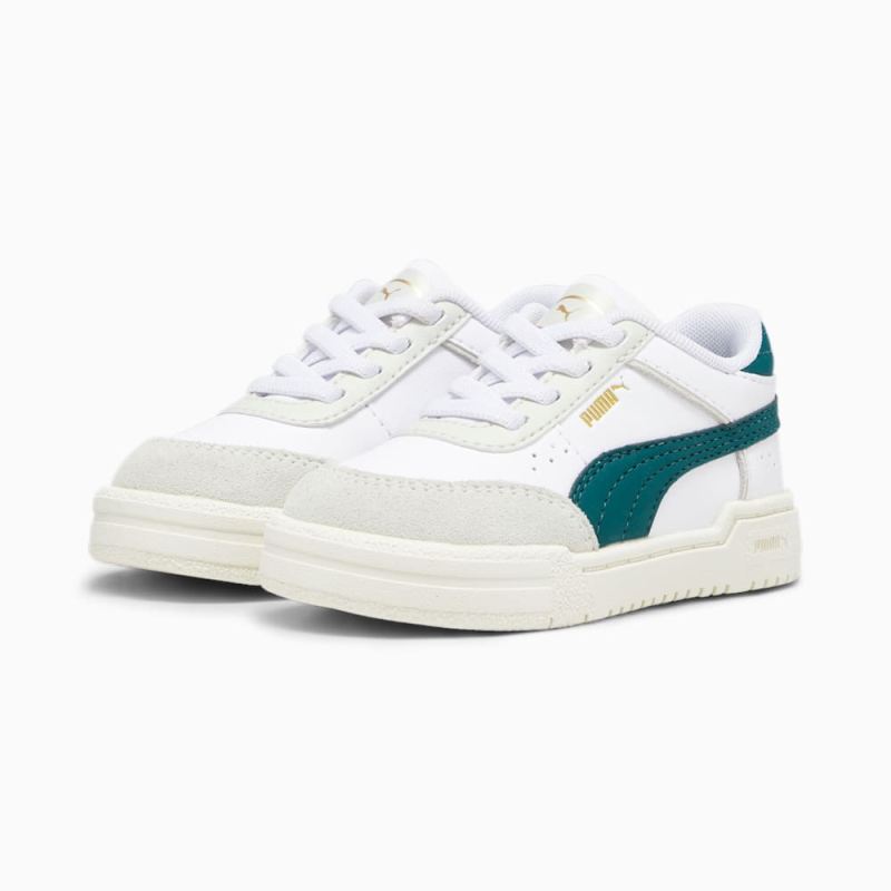 Puma | Boys CA Pro Sport Mix Toddlers Sneakers - White-Sedate Gray-Malachite