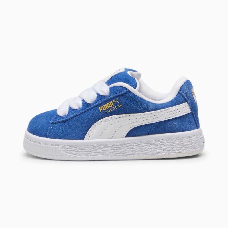 Puma | Boys Suede XL Toddlers Sneakers - Team Royal-White