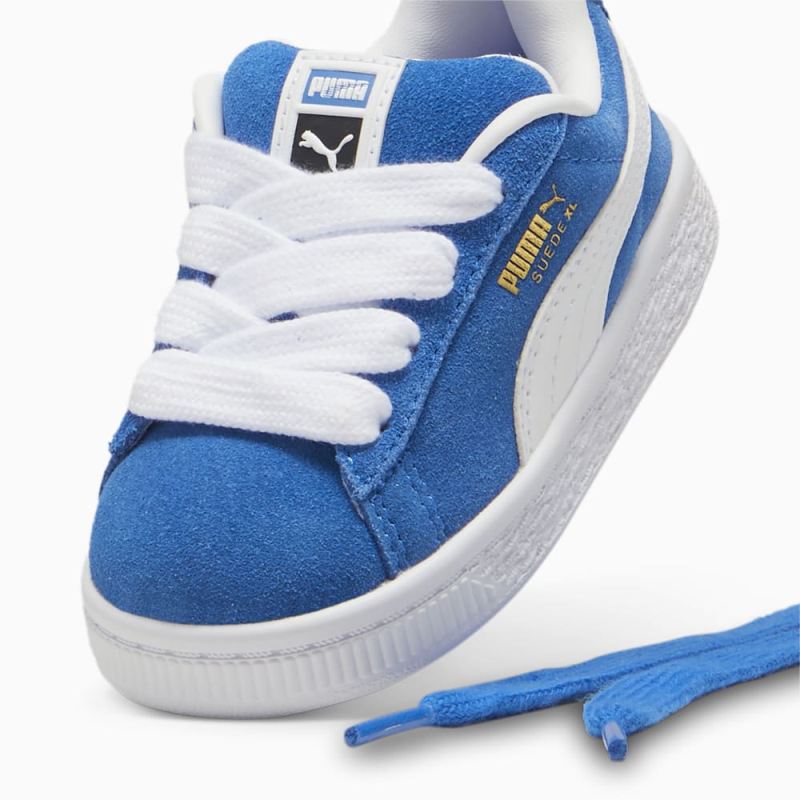 Puma | Boys Suede XL Toddlers Sneakers - Team Royal-White