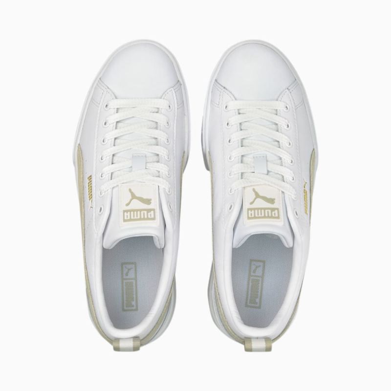 Puma | Women's Mayze Sneakers - White-Peyote