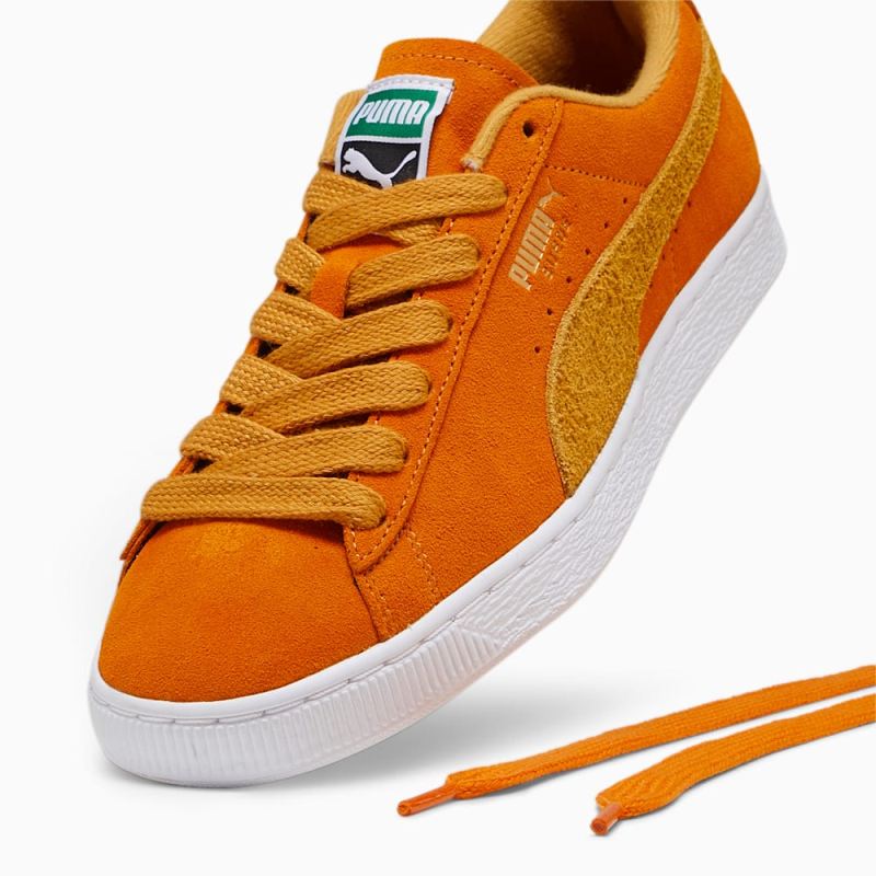 Puma | Men's Suede Pumpkin Pie Sneakers - Pumpkin Pie-Amber