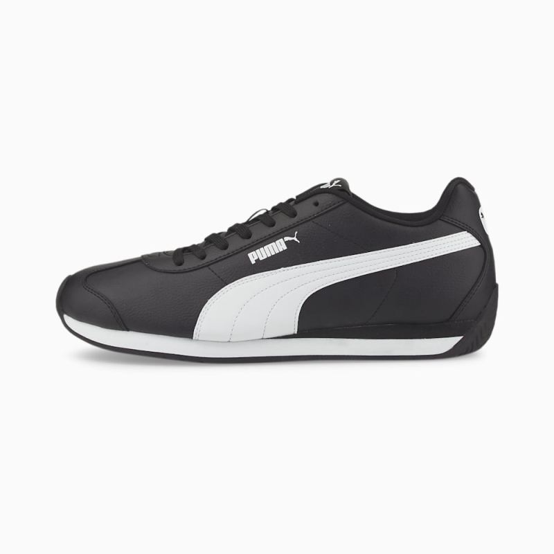 Puma | Men's Turin III Trainers - Black-White