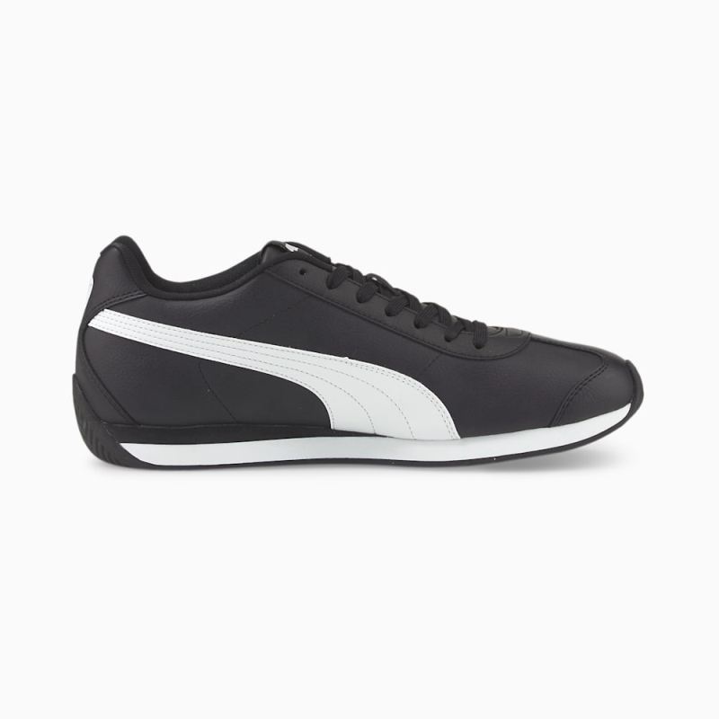 Puma | Men's Turin III Trainers - Black-White