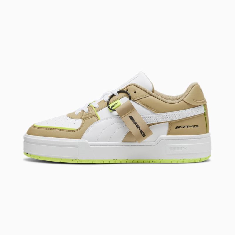 Puma | Men's Mercedes-AMG Motorsport CA Pro Sneakers - Prairie Tan-White