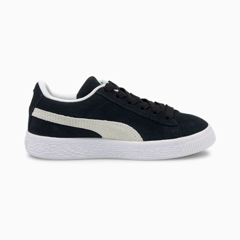 Puma | Girls Suede Classic XXI Little Kids Shoes - Black-White