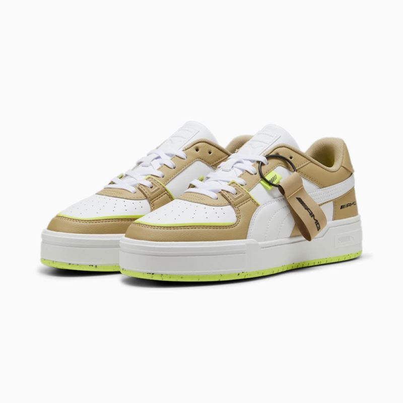 Puma | Men's Mercedes-AMG Motorsport CA Pro Sneakers - Prairie Tan-White