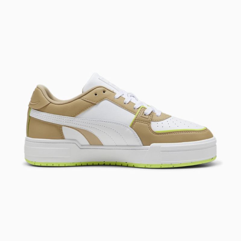 Puma | Men's Mercedes-AMG Motorsport CA Pro Sneakers - Prairie Tan-White