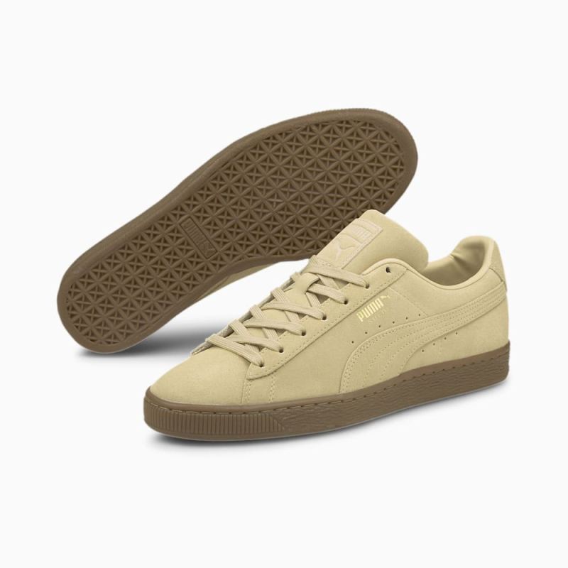 Puma | Men's Suede Gum Sneakers - Pebble-Gum