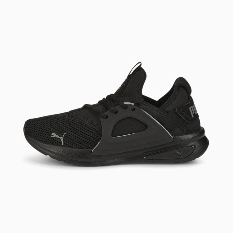 Puma | Men's Softride Enzo Evo Running Shoes - Black-CASTLEROCK