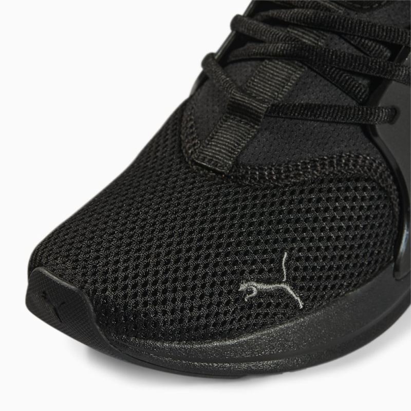 Puma | Men's Softride Enzo Evo Running Shoes - Black-CASTLEROCK